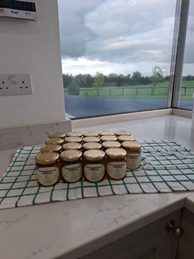 Pure raw honey