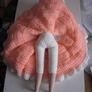 Hermitage Mint Porcelain  Doll with Crotchet Dress 1988 Image 6