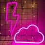 Neon Cloud Lights Pink Neon Light Neon Lights for Walls Neon Wall Light Cloud Neon Light Signs Neon Night Light for Girls Bedroom Cloud Neon Light Battery/USB Operated Light up Your Home Party (FREE POSTAGE) Image 5