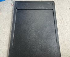 Plato Fussion 1200x800mm Shower Tray (Black)
