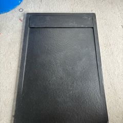 Plato Fussion 1200x800mm Shower Tray (Black)