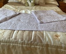 Bed Runner and cushion covers