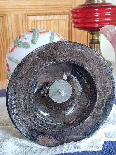 Antique oil lamps in very good condition. 305 each