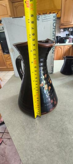 Viintage Irish Pottery Large Studio Pottery Vase/ Jug /  by Louis Mulcahy