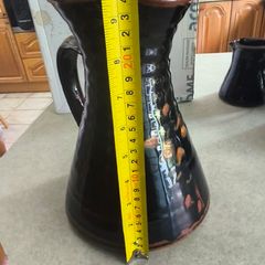 Viintage Irish Pottery Large Studio Pottery Vase/ Jug /  by Louis Mulcahy