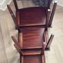 Refreshed - Mid-Century mahogany nest of 3 tables Image 5