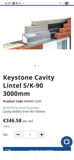 Keystone Lintel