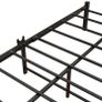 Metal Platform Bed Frame 3 FT Single with Wooden Headboard Image 3