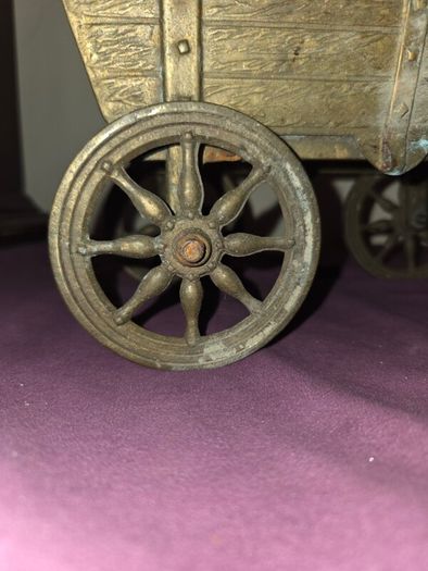 Vintage Large Brass Wagon