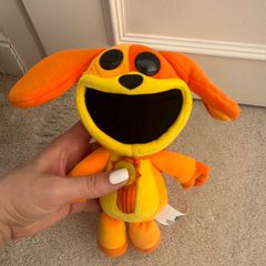 Poppy Playtime Smiling Critters approx. 8" Dogday Soft Plush Puppy Dog Used Please see photos