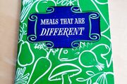 Vintage vegetarian cookbook