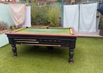 7' x 4' slate pool table
