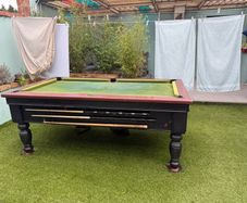7' x 4' slate pool table