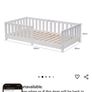 Toddler Bed Like NEW Image 3