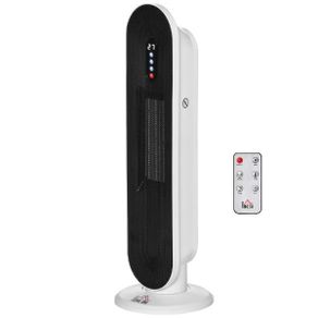Ceramic Space Heater, 24H Timer, 1200W/2000W