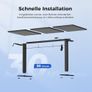 Electric Standing Desk, 120 x 60 cm Height Adjustable Sit Stand Desks Image 3