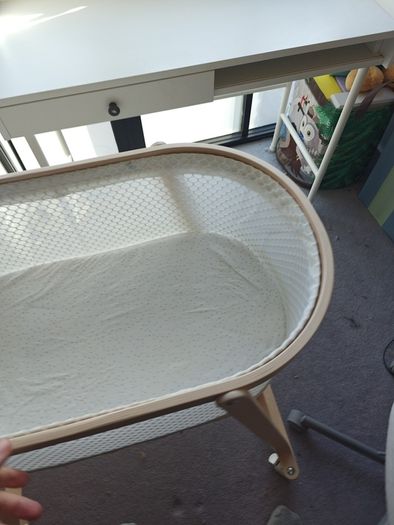 Baby Bassinet Cot on wheels