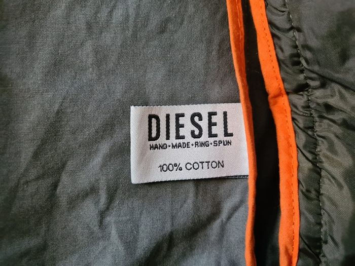 Diesel Mens Jacket size M green good condition
