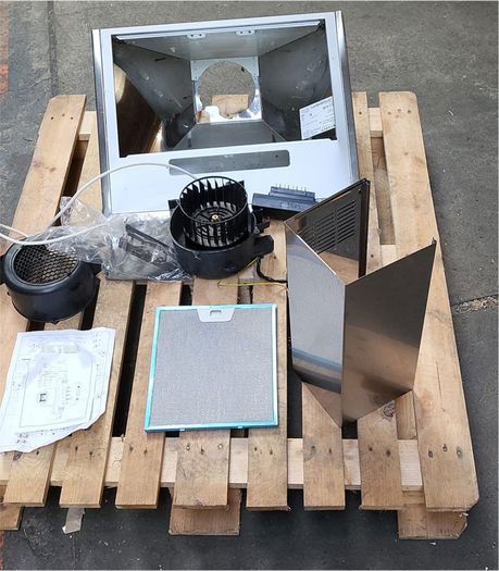 Damaged Faber Value X 600mm Canopy hood