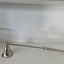 Metal Handle Candle Snuffer. Silver Finish. Moveable Head. With Hanging Tea Light. In Excellent Condition. Image 7