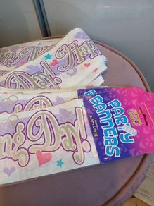 6 x wedding banners