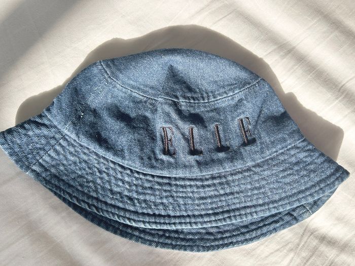 ELLE Women's Ladies Denim Bucket Hat