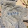 Brand new 'Conor' Embroidered blue dressing gown Image 2