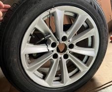 BMW Spare wheel full size and genuine jack F10 F11