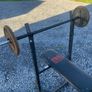Gym Equipment - Bench, Weights Image 4