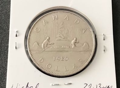 Canada 1980 One Dollar