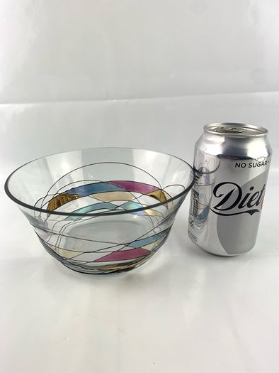 Vintage Tiffany style glass bowl from K&K styling