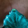 Vintage pair of majolica style leaf bowls Image 4