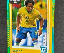 Endrick /199 2025-26 Panini Donruss Road to FIFA World Cup Brazil #188