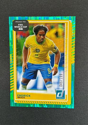 Endrick /199 2025-26 Panini Donruss Road to FIFA World Cup Brazil #188