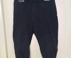 H&M black tracksuit bottoms 18-24 months