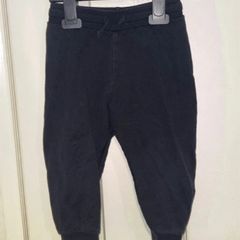 H&M black tracksuit bottoms 18-24 months