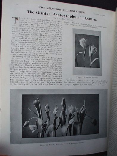 SALE!  THE AMATEUR PHOTOGRAPHER - 1903 - The Popular Illustrated Journal for All Photographers - Volume XXXVIII - July to December 1903