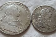 Thaler 1755 &amp; 1/2 Thaler 1754 Bavaria