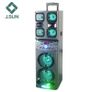 Heavy Beat Bass Woofer Trolley Speaker With 2 Wireless Microphone. Image 4