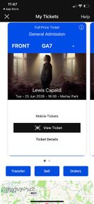 Lewis Capaldi Gold Circle