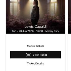 Lewis Capaldi Gold Circle