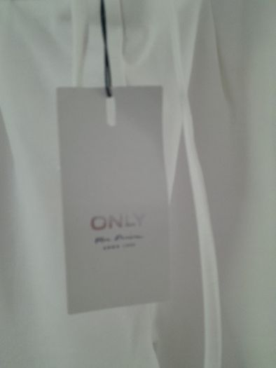 ONLY Cream Pull On Trousers