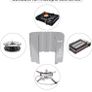 camping stove windbreak outdoor camping accessories 10 plates wind screen foldable camping gas stove windshield cookware equipment (FREE POSTAGE) Image 3
