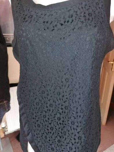 beautiful new designer black top