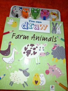 Children's activity/drawing book