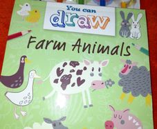 Children's activity/drawing book