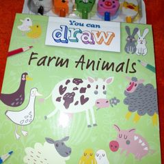 Children's activity/drawing book