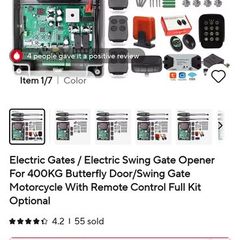 Duel electric gate closer