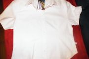 BNWT Ladie's Jack Murphy Oxford Cotton shirt short sleeve shirt size 18