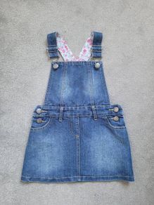 Next Dungaree dress - size 18-24 months